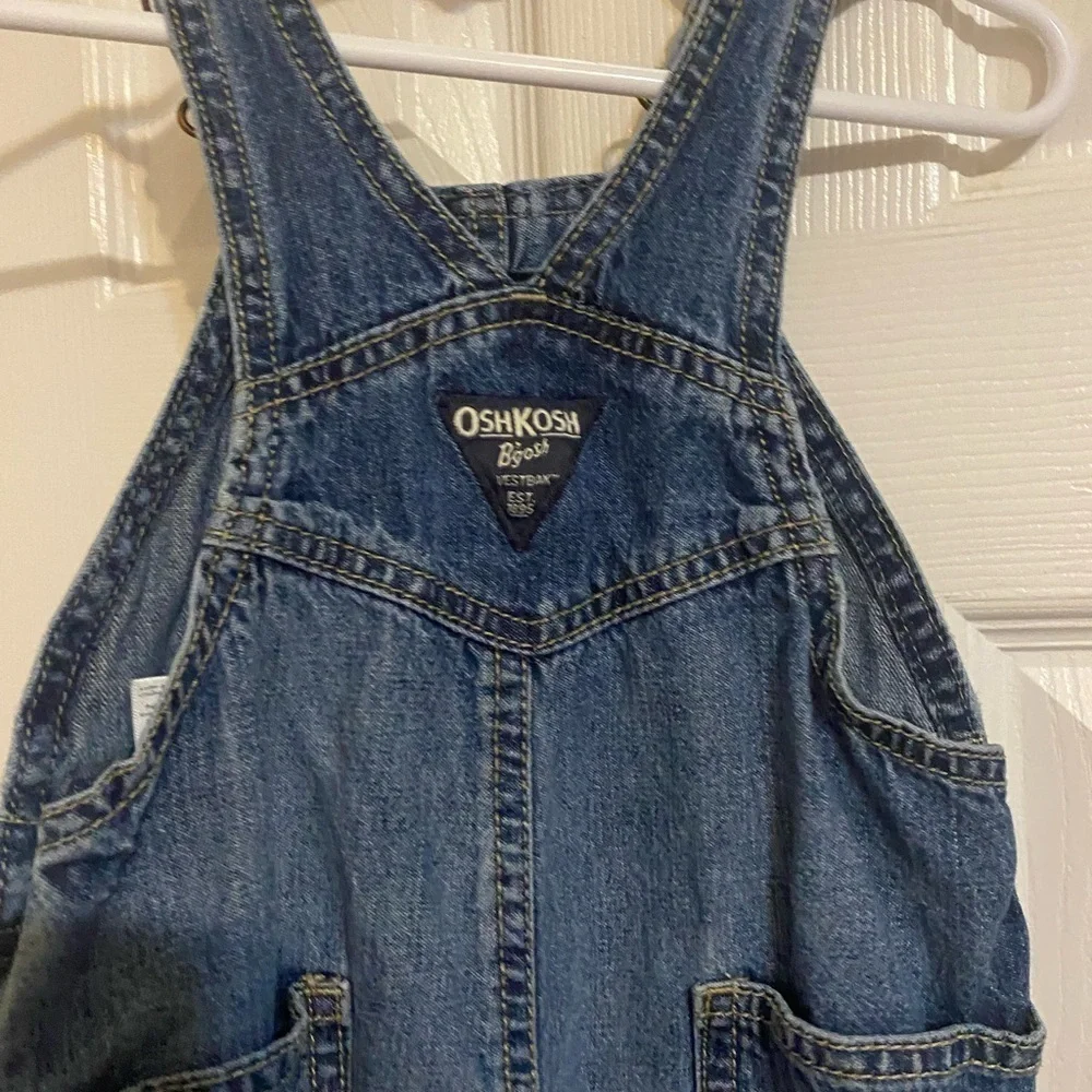 Oshkosh‎ B’Gosh Denim Bib Overalls - 18 months